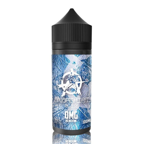Blue On Ice By Anarchist 100ml Shortfill Anarchist