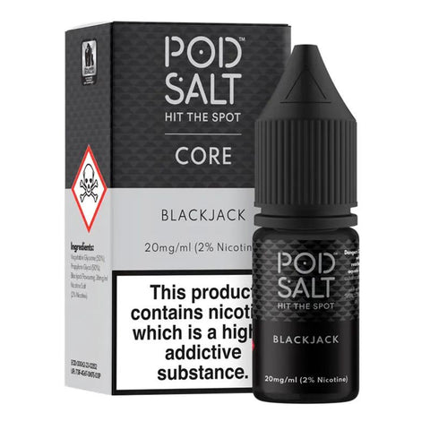 Blackjack by Pod Salt Core 10ml Pod Salt