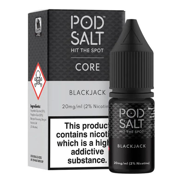 Blackjack by Pod Salt Core 10ml