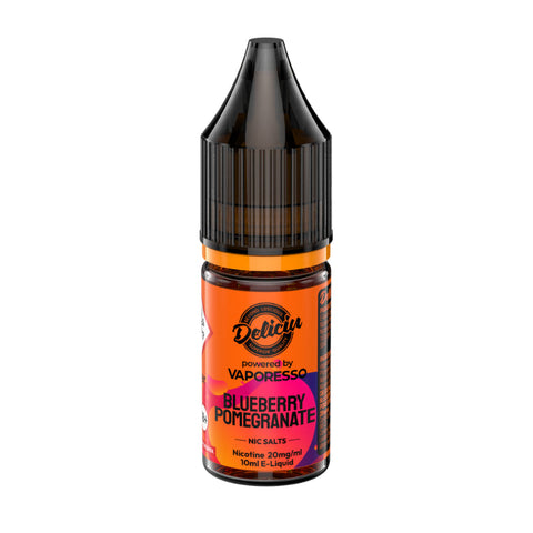 Blueberry Pomegranate Nicotine Salt 10ml By Deliciu V2 Deliciu