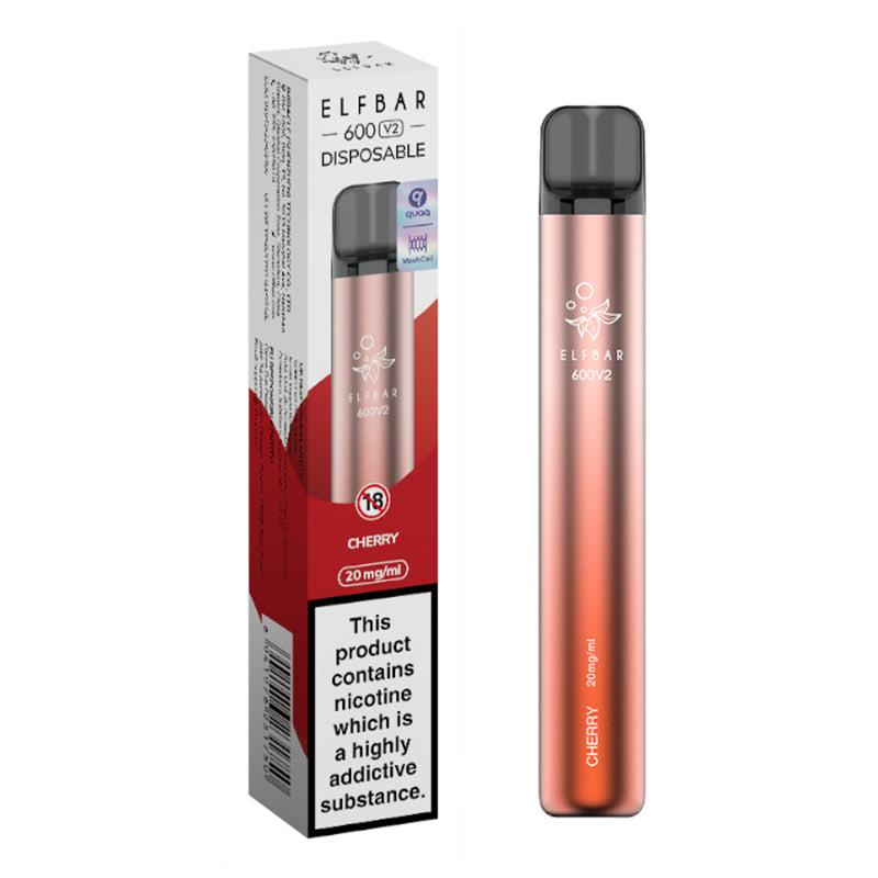 Elf Bar V2 600 Disposable Vape 20mg (out of date)