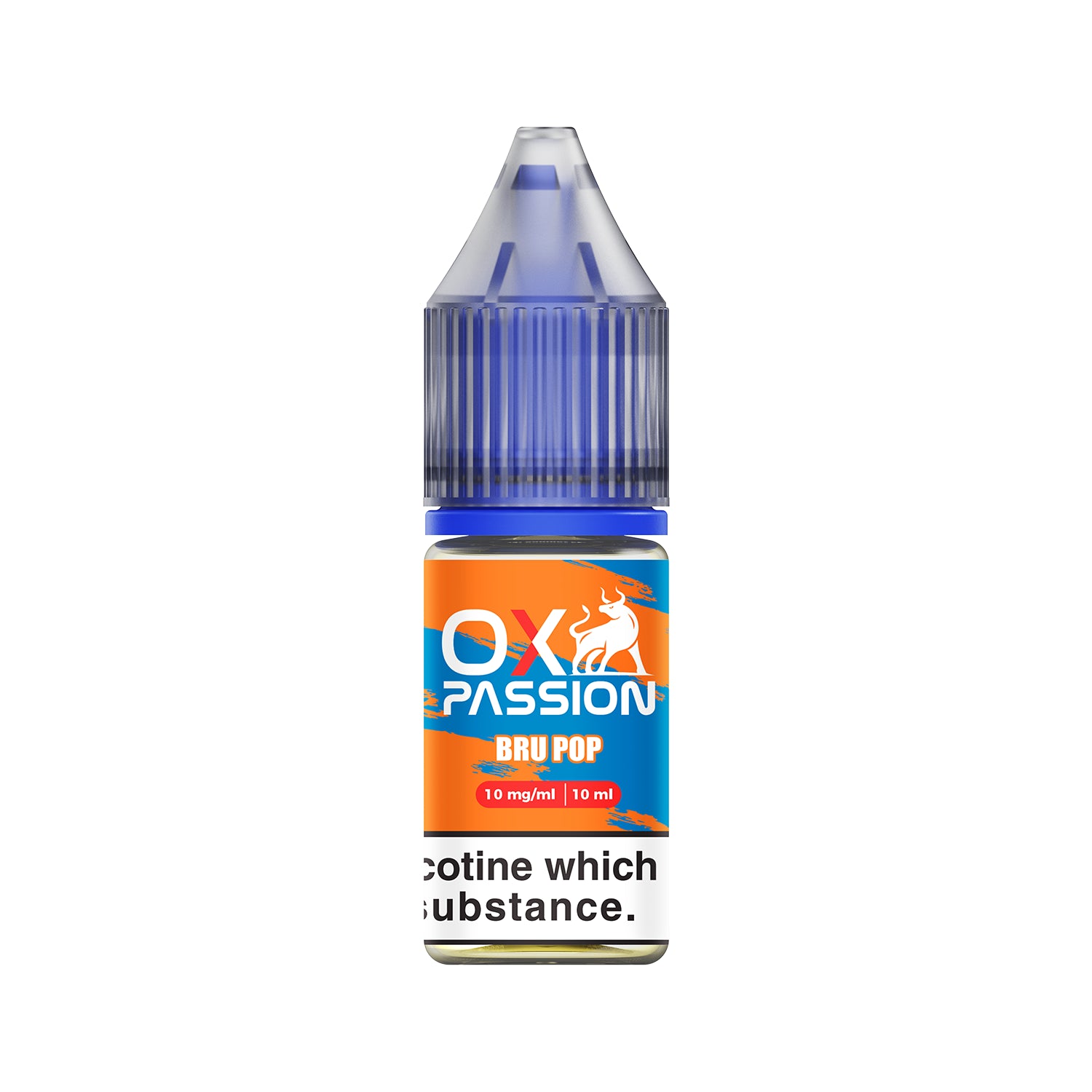 Bru Pop 10ml Nic Salt By Ox Passion