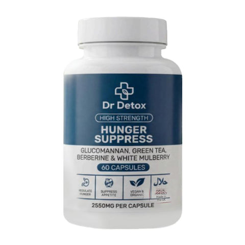 Hunger Suppress 60 Capsules By Dr Detox Dr Detox