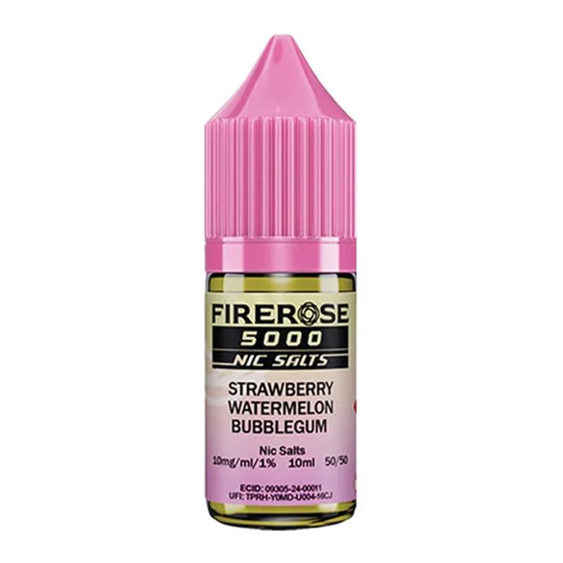 Strawberry Watermelon Bubblegum By Elux Firerose 5000 10ml Salts