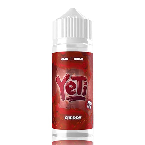 Cherry No ICE By Yeti Defrosted 100ml Shortfill Yeti