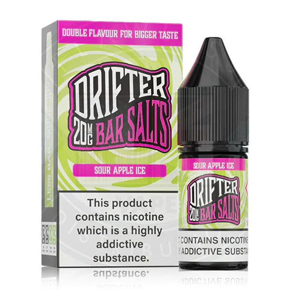 Sour Apple Ice By Drifter Bar Salts 10ml
