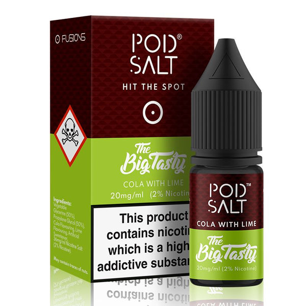 Cola With Lime By Pod Salt and Big Tasty 10ml