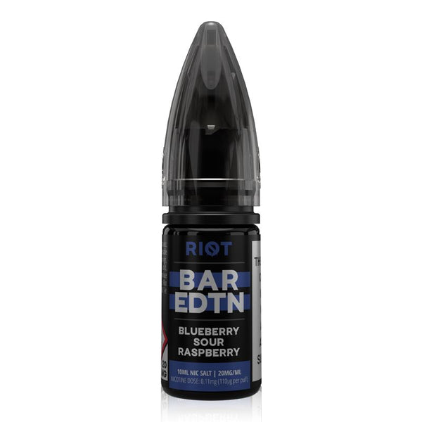 Blueberry Sour Raspberry By Riot Squad Bar EDTN Salts 10ml