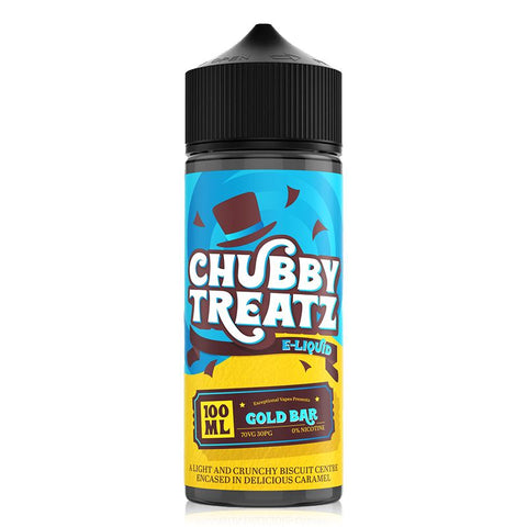 Gold Bar By Chubby Treatz 100ml Shortfill Chubby Eliquids
