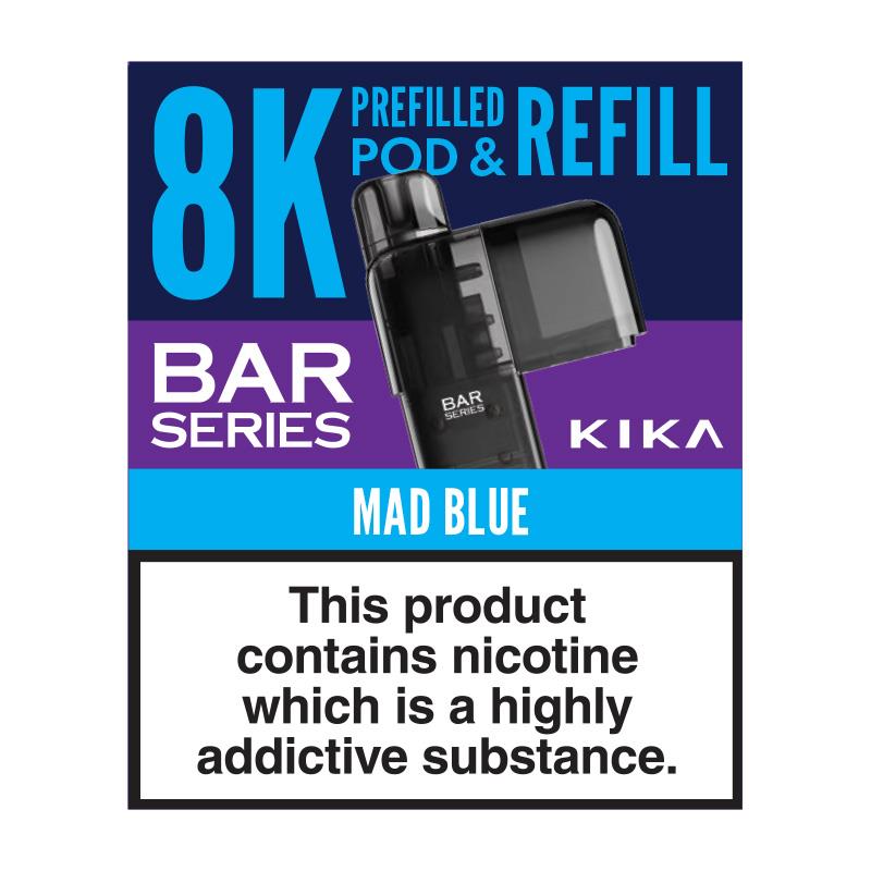 Kika Prefilled Pod and Refill Pack By Bar Series Bar Series