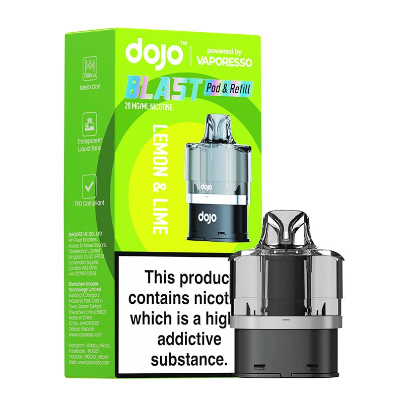 Dojo Blast 6000 Replacement Pods By Vaporesso