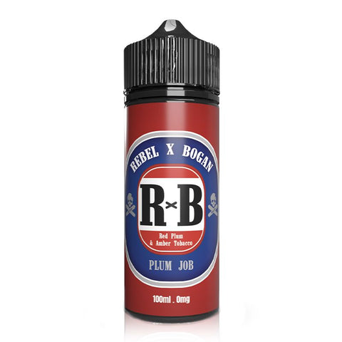 Plum Job By Rebel X Bogan 100ml Shortfill Rebel X Bogan