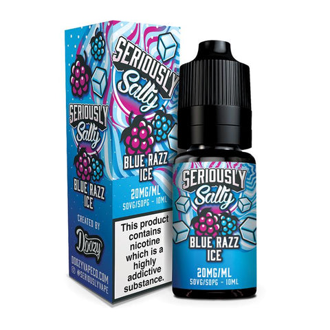 Blue Razz ICE By Seriously Salty 10ml Seriously Doozy