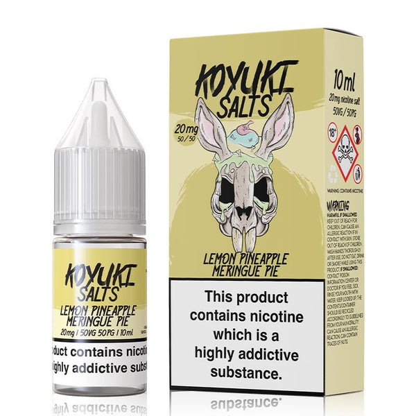 Lemon Pineapple Meringue Pie By Koyuki 10ml Nic Salt