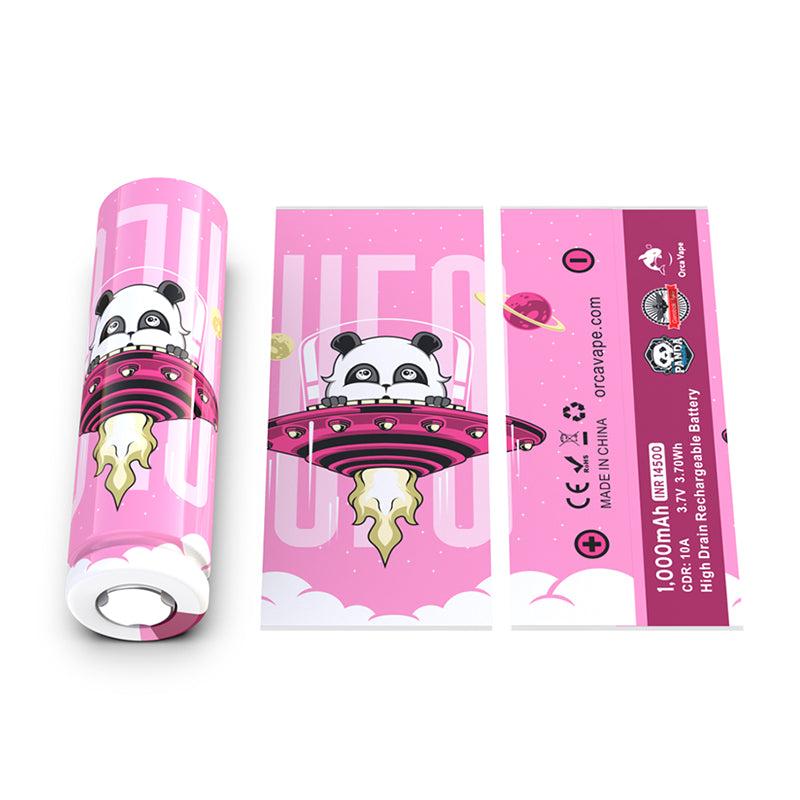 3 in 1 Pack 14500 Battery Wraps By Orca Vape x Gerobak Orca Vape