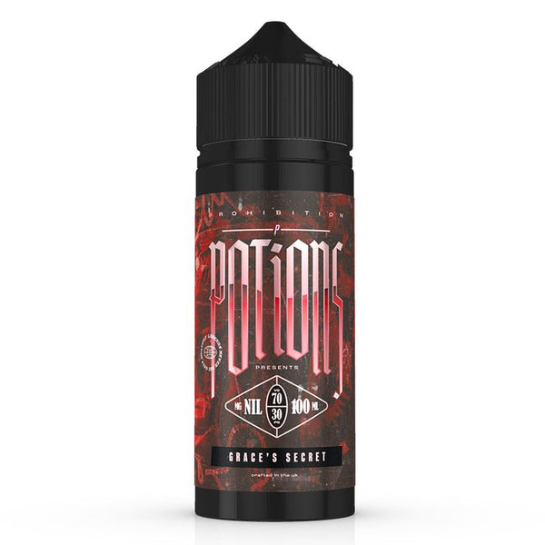 Graces Secret By Prohibition Potions 100ml Shortfill