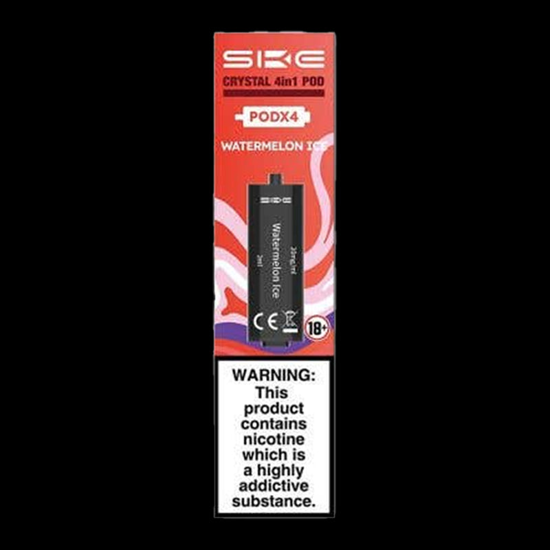 SKE Crystal 4 in 1 Replacement Pods 4 Pack