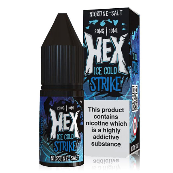 Ice Cold Strike By Hex 10ml Salts