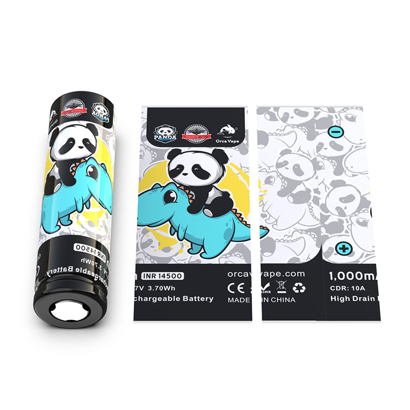 3 in 1 Pack 14500 Battery Wraps By Orca Vape x Gerobak Orca Vape