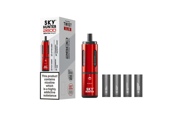 Twist Slim 2600 4 in 1 Pod Kit By Skyhunter