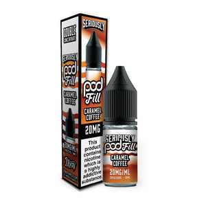 Caramel Coffee By Seriously Pod Fill Salts 10ml