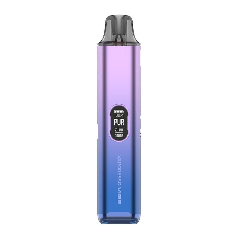 Vibe Pod Kit By Vaporesso blue purple fade
