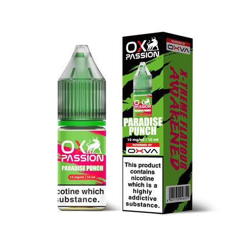 Paradise Punch 10ml Nic Salt By Ox Passion Ox Passion
