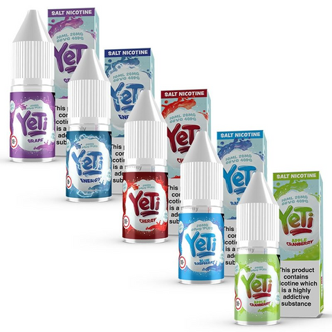 Yeti Salts 10ml (Out of / Short date) Out of Date