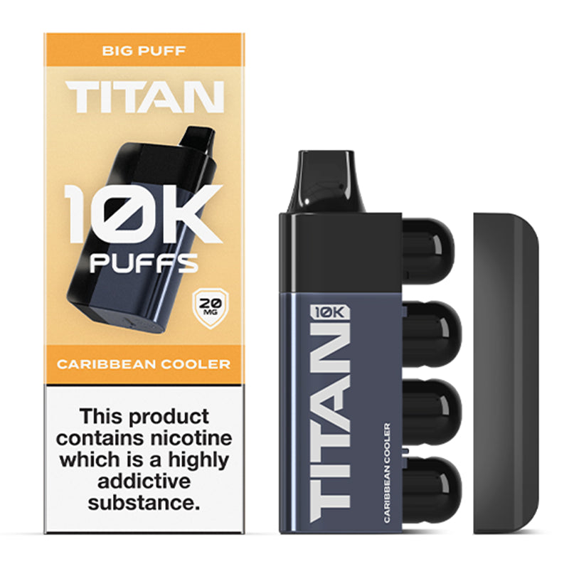 10K Rechargeable Disposable Vape Kit By Titan