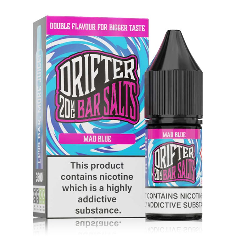 Mad Blue By Drifter Bar Salts 10ml