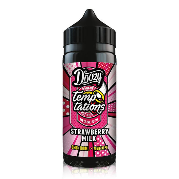 Strawberry Milk By Doozy Temptations 100ml Shortfill