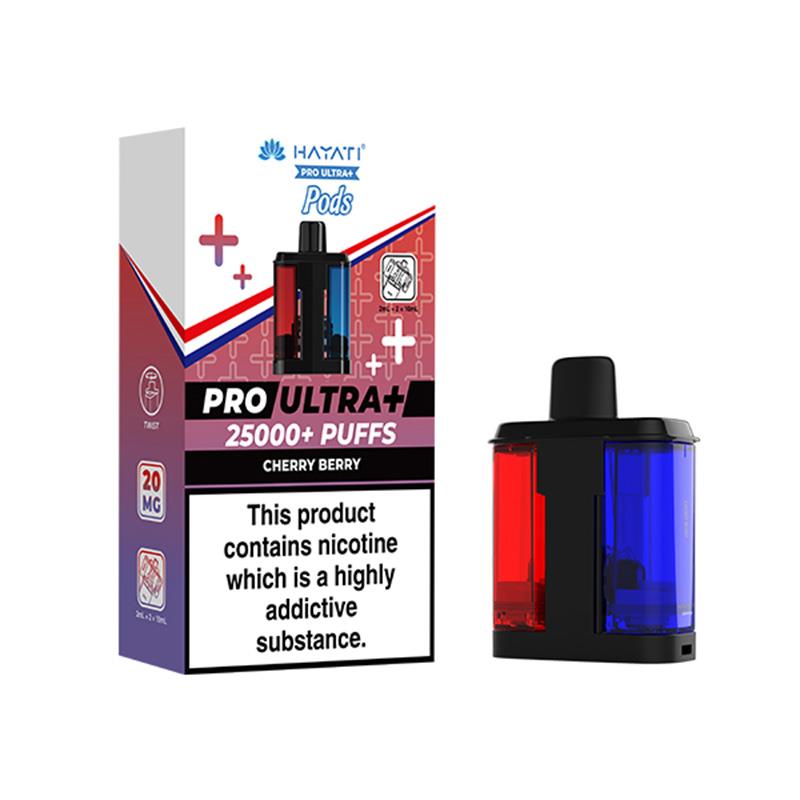 Hayati Pro Ultra Plus 25000 Prefilled Replacement Pods Hayati