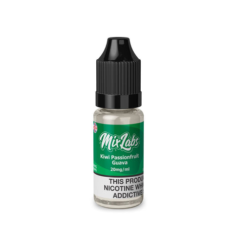 Kiwi Passionfruit Guava Ice 10ml By Mix Labs Nic Salt Mix Labs