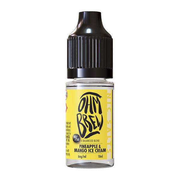 Pineapple & Mango Ice Cream By Double Brew Balanced Blends 10ml