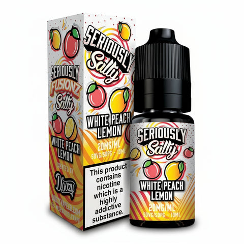 White Peach Lemon By Seriously Fusionz 10ml salts Seriously Doozy