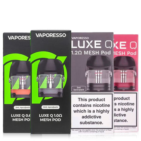 Luxe Q/Qs Replacement pods By Vaporesso 4 Pack VAPORESSO
