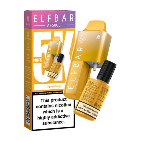 AF5000 Rechargeable Disposable Vape Kit By Elf Bar