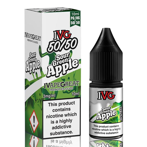 Sour Green Apple By I VG 50/50 10ml
