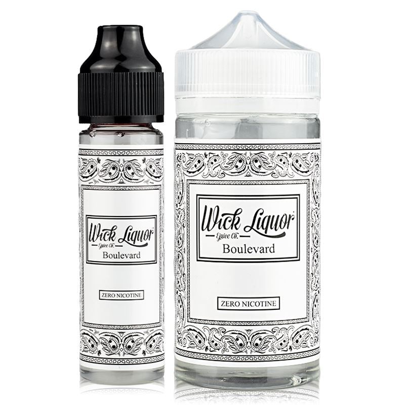 Boulevard By Wick Liquor 0mg Shortfill