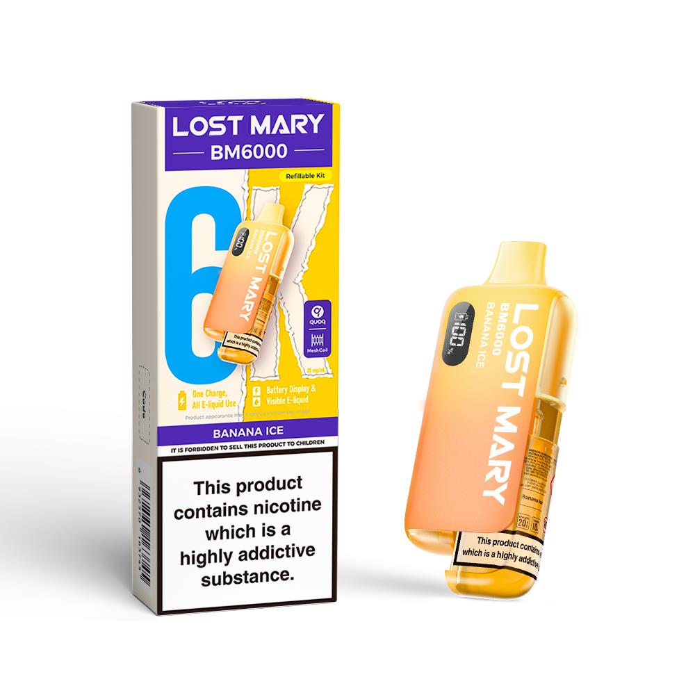 BM6000 V2 Prefilled Pod Kit By Lost Mary