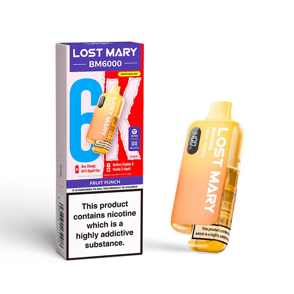 BM6000 V2 Prefilled Pod Kit By Lost Mary