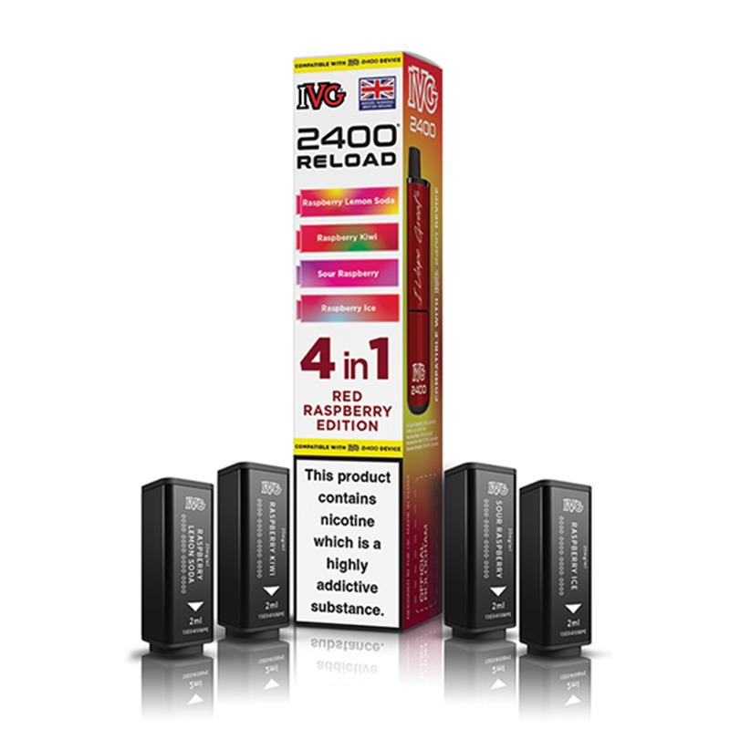 I VG 2400 Reload 4 in 1 Prefilled Replacement Pods