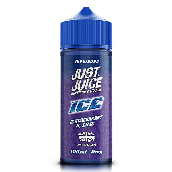 Blackcurrant And Lime Ice By Just Juice Ice 100ml Shortfill