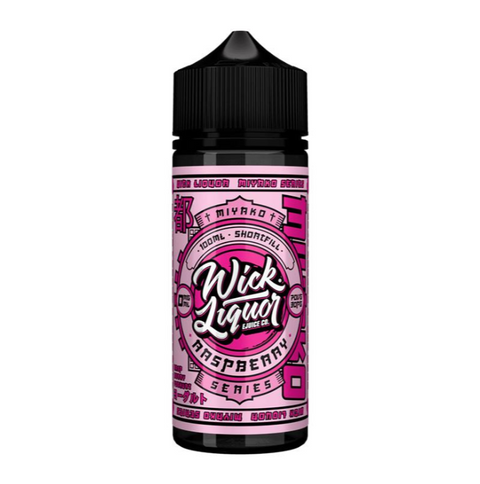 Raspberry Yoghurt By Wick Liquor Miyako 100ml Shortfill Wick Liquor