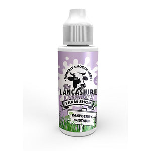 Raspberry Custard By The Lancashire Creamery Farm Shop 100ml Shortfill