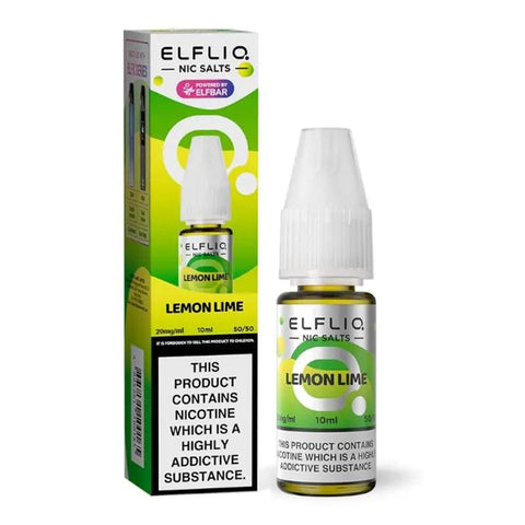 Lemon Lime By Elfliq 10ml Salts Elfliq