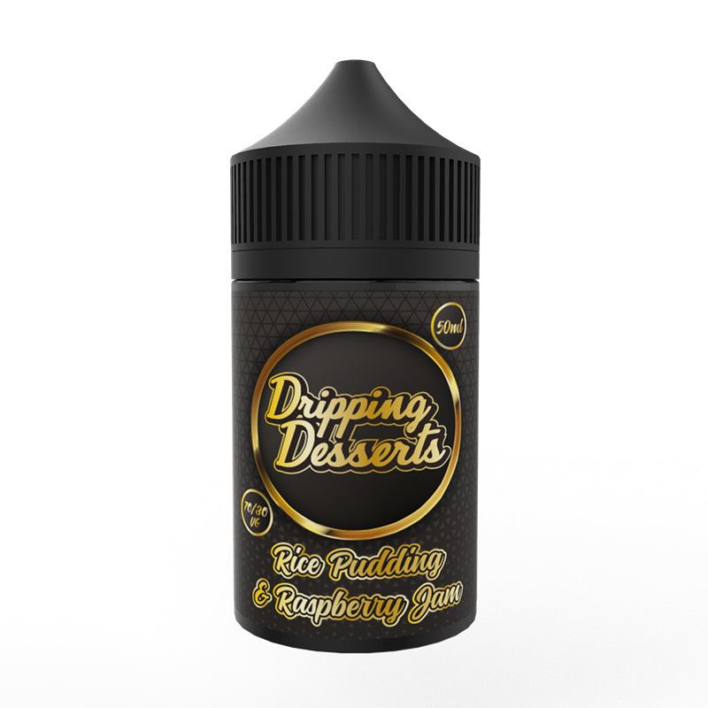 Rice Pudding and Raspberry Jam By Dripping Desserts 50ml/200ml Shortfill