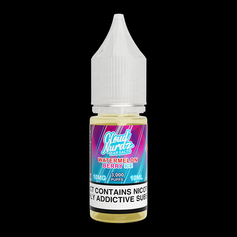 Iced Watermelon Berry By Cloud Nurdz Bar Salts 10ml