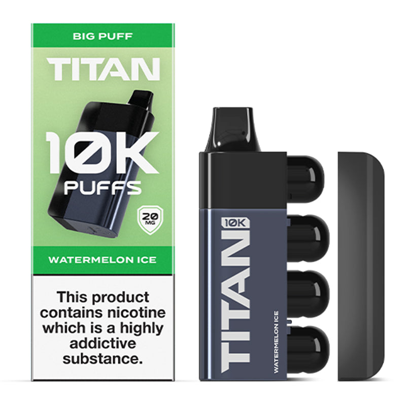 10K Rechargeable Disposable Vape Kit By Titan