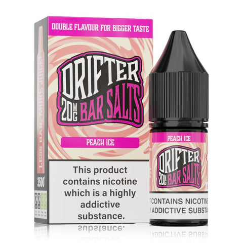 Peach Ice By Drifter Bar Salts 10ml Drifter